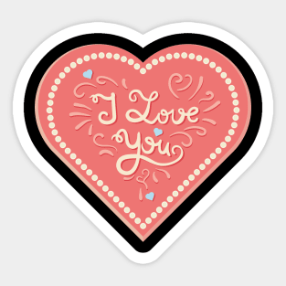 I love you Sticker